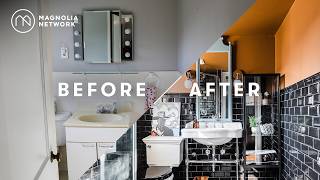 Before: A Blank Canvas | After: An Art-Filled Bungalow | Before / After