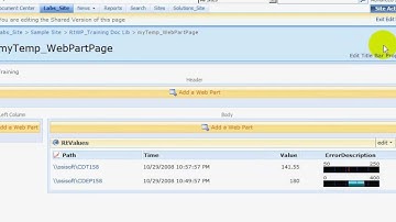 OSIsoft: Configure the PI Table Adhoc Trend Behavior. v2.2