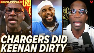 Unc & Ocho react to Chargers asking Keenan Allen to take a pay cut before Bears trade | Nightcap