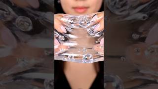 Clear Soft Slime 💧✨ Crystal Elastic Texture | Ultra Realistic ASMR #Slime