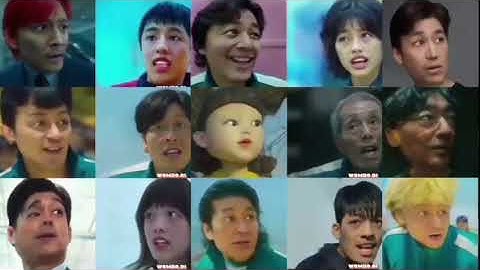 🔥Every squid game Actors singing 🎶 Kuliki Taka Ti🎶(DeepFake)#squid_game #deepfake