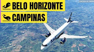 Belo Horizonte Sbcf A Campinas Sbkp Voando De A320Neo Da Azul No Flight Simulator 2020