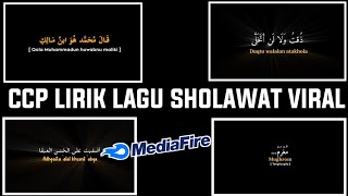 KUMPULAN MENTAHAN CCP SHOLAWAT VIRAL TIKTOK || FREE DOWNLOAD