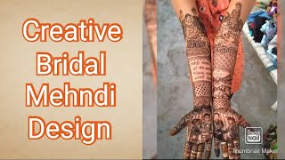 Creative Bridal Mehndi Design || full hand and leg bridal mehndi design||दुल्हन मेंहदी डिजाइन 2021||