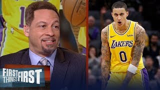 Chris Broussard is encouraged with the Lakers' performance without LeBron | NBA | FIRST THINGS FIRST