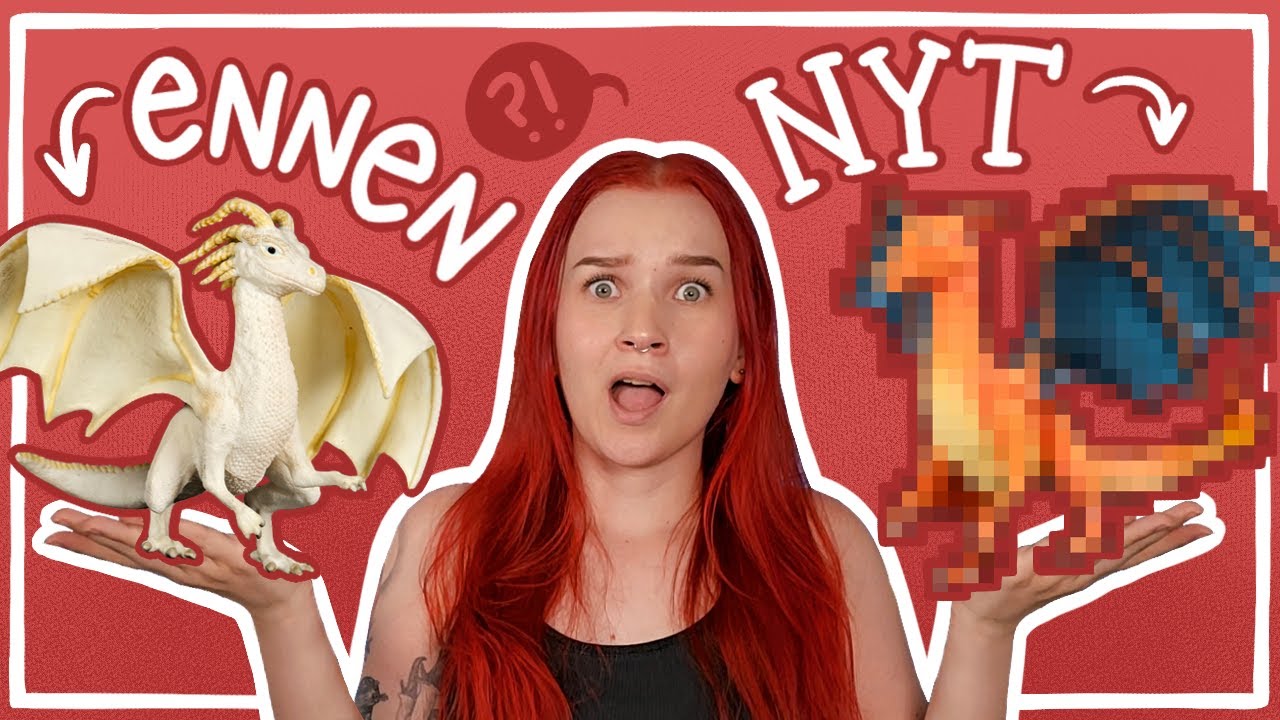 Pilasinko keräilykappaleen?! 😱 || Tuunataan Schleich-lelusta CHARIZARD! 🔥