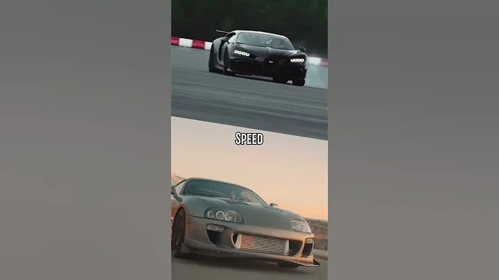 Bugatti Chiron Super Sport VS Toyota Supra MK4 #shorts #edit #cars #bugatti #supramk4 #supra