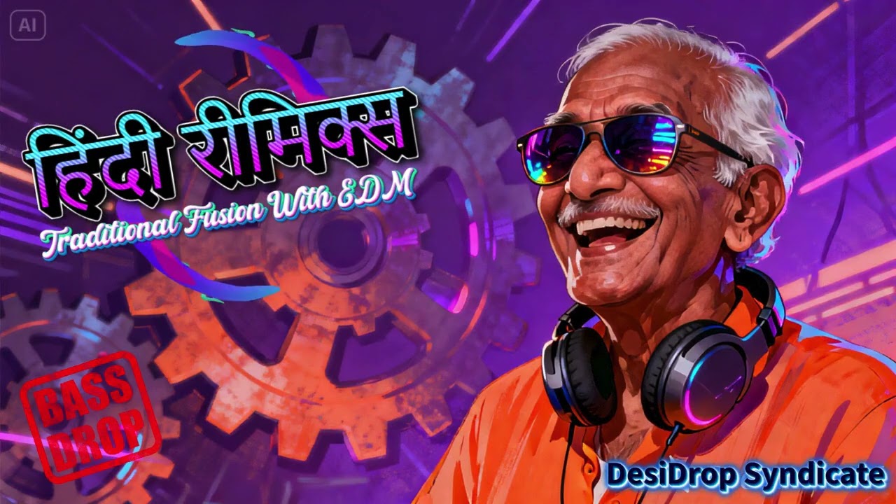 🎵 Indian Remix | Dilwale Night EDM Version 💓⚡