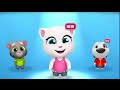 Talking Tom Gold Run Angela Run Gameplay #2