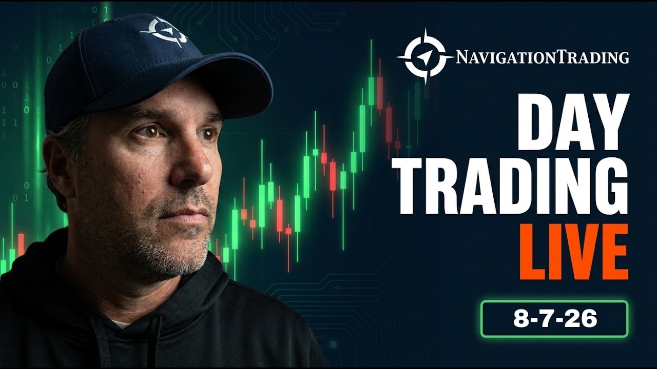 Thumbnail for Day Trading Live 8-7-26