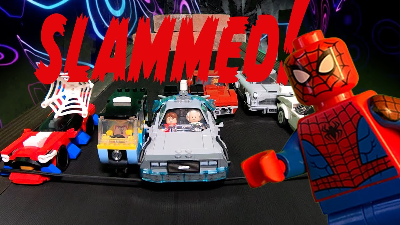 Spiderman SLAMMED Racers! - Brick Breaker Racing