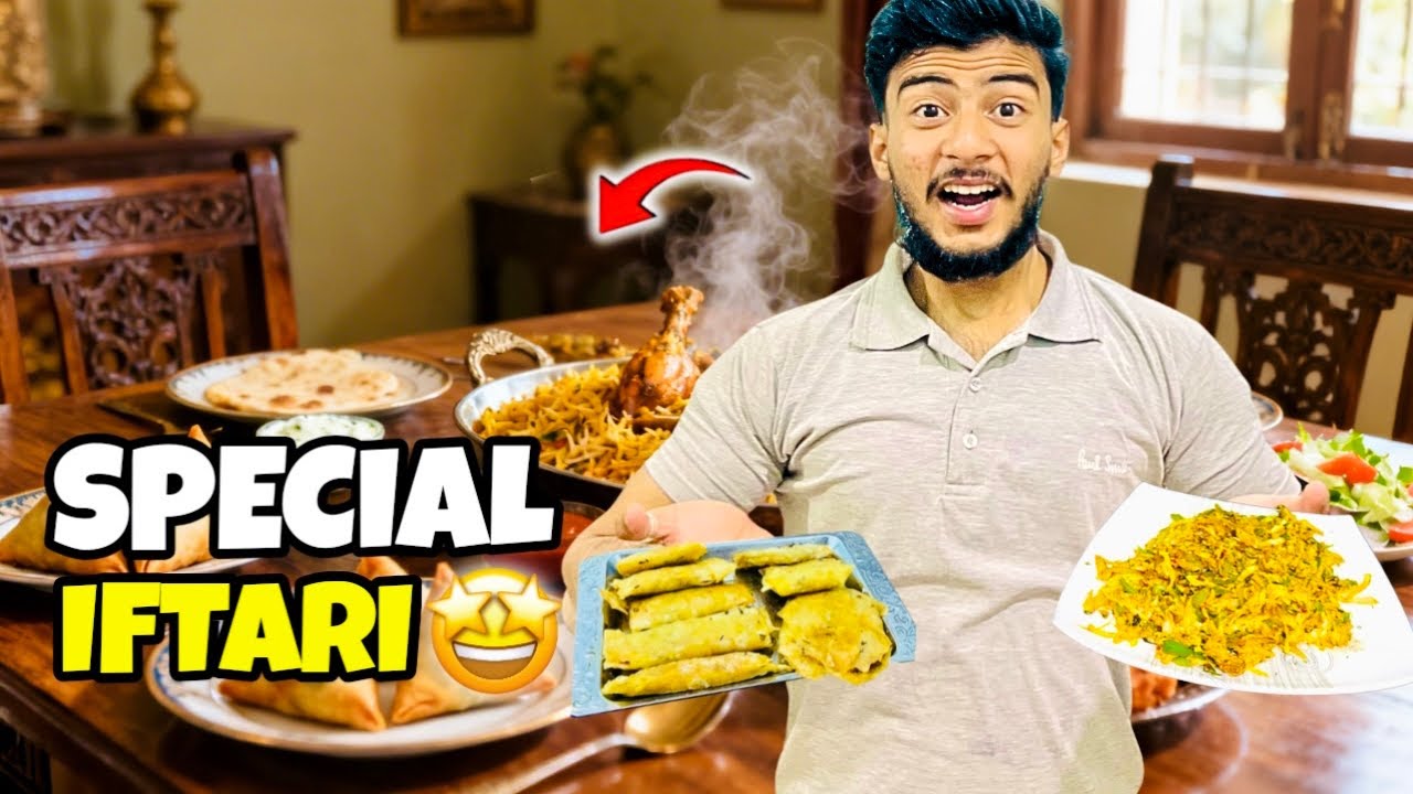 Special Iftari at Home 🍽️ | Ami Bahut Thak Gai😍