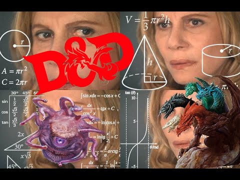 Dnd Characters Doing Math Las MATEMÁTICAS de DUNGEONS & DRAGONS | #premiosemmynoether - YouTube