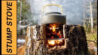 Stump Stove - Bushcraft Grills by Expedition Research USA