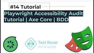 Playwright Accessibility Audit Tutorial | Axe Core + BDD WCAG Automation part 2
