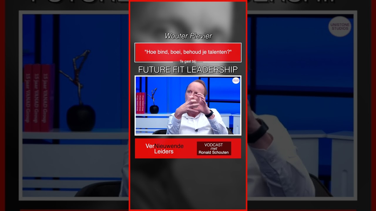 VNL - Wouter Plevier / Hoe bind, boei, behoud je talent?