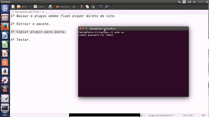 Instalar plugin adobe flash player para firefox manualmente - Ubuntu 14.04