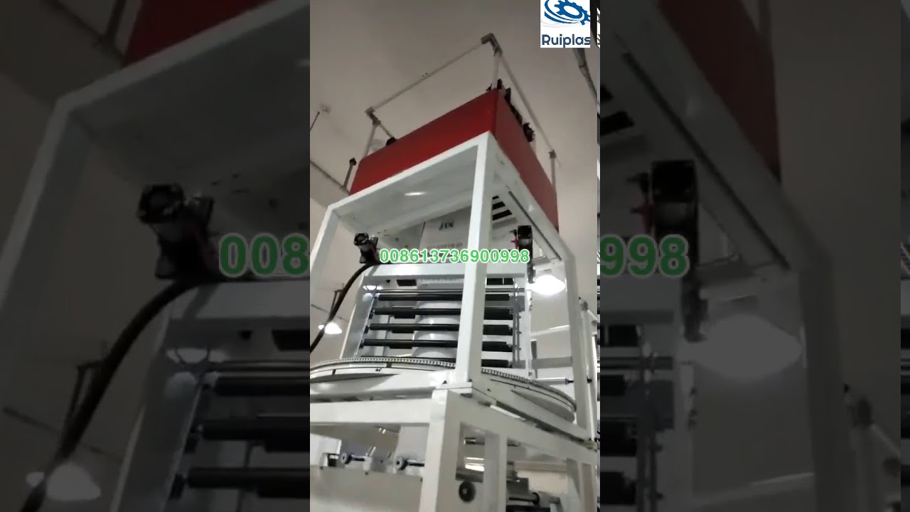 New design embossing and gusseting machine for heavy duty anti slip bag
