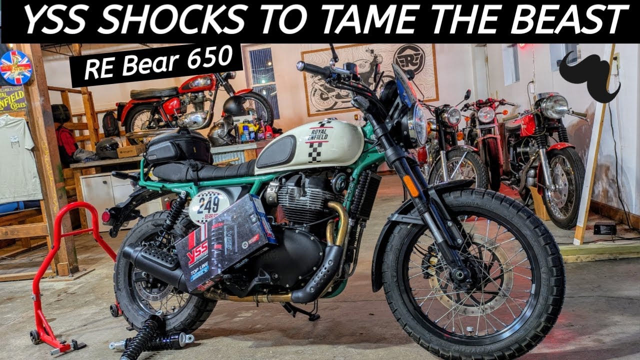 RE INT Bear 650 Needs Help - YSS Shock Installed - Wahoo! - YouTube