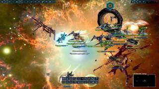 Darkorbit Ars vs 5 Clan spaceball & battle Gametime
