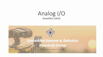 #5 Analog I/O on NodeMCU ESP32 | LED PWM | LED Brightness Control