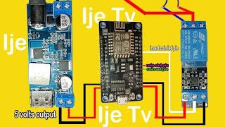 Pisowifi LED Lights Relay with Coin slot Power Cut Diagram (Juanfi Wireless)