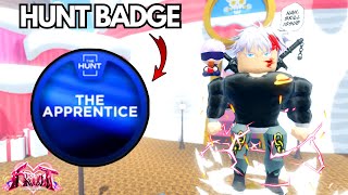HOW TO GET THE HUNT BADGE FOR FRUIT BATTLEGROUNDS!