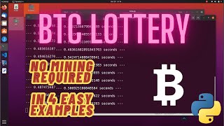 Did you ever think about playing a bitcoin lottery in your sleep or in your free time? No mining! screenshot 2