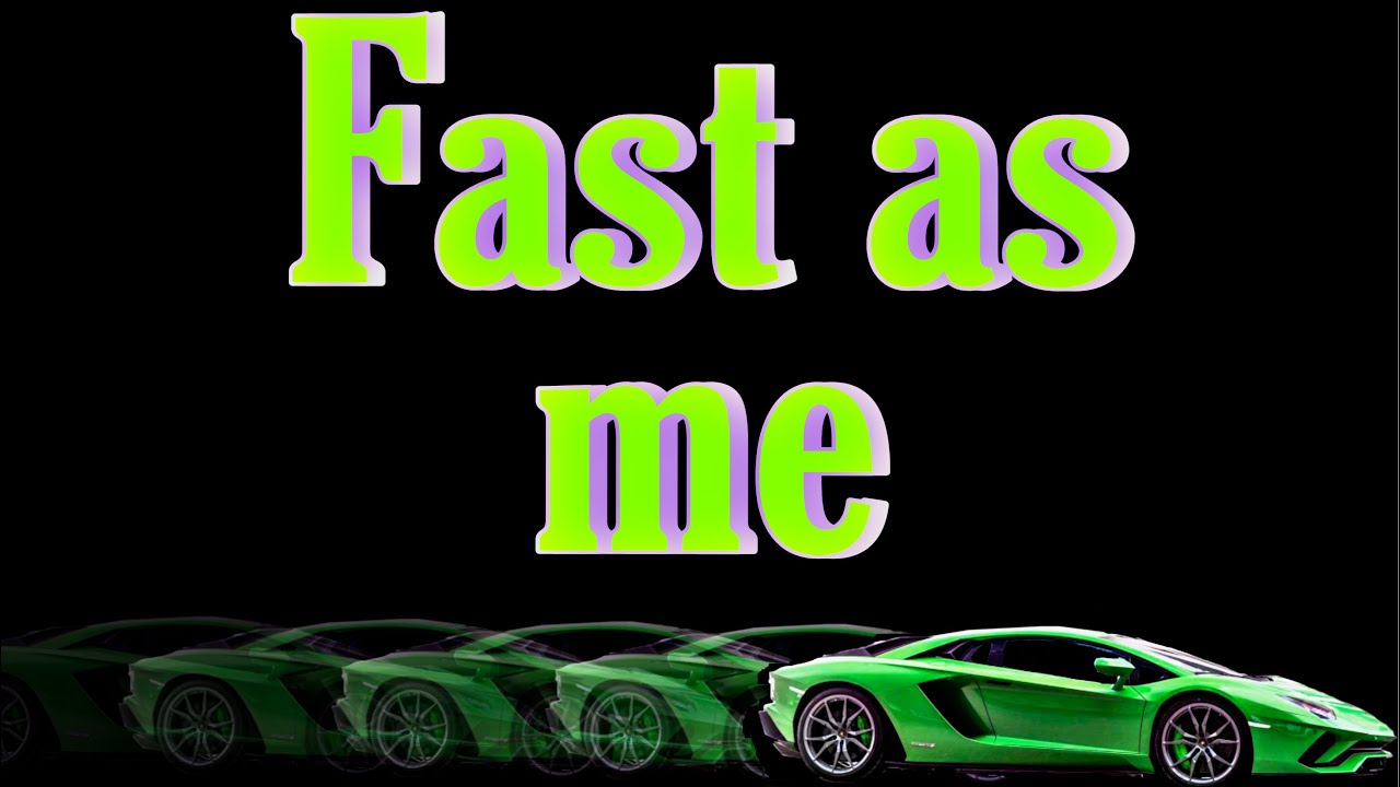 Fast as me(YMB SAVAGE) prod.andersc official cover art