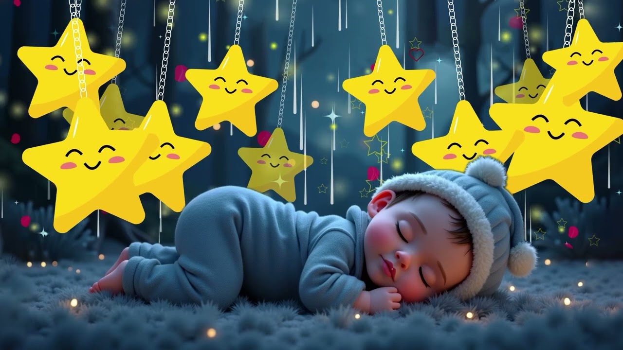 Soothing Mozart Brahms Lullaby 🎶 Baby Sleep Fast 🌛 Overcome Insomnia ✨ Sleep Instantly Tonight