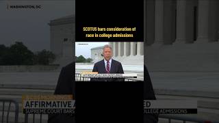 Supreme Court strikes down affirmative action in college admissions #shorts