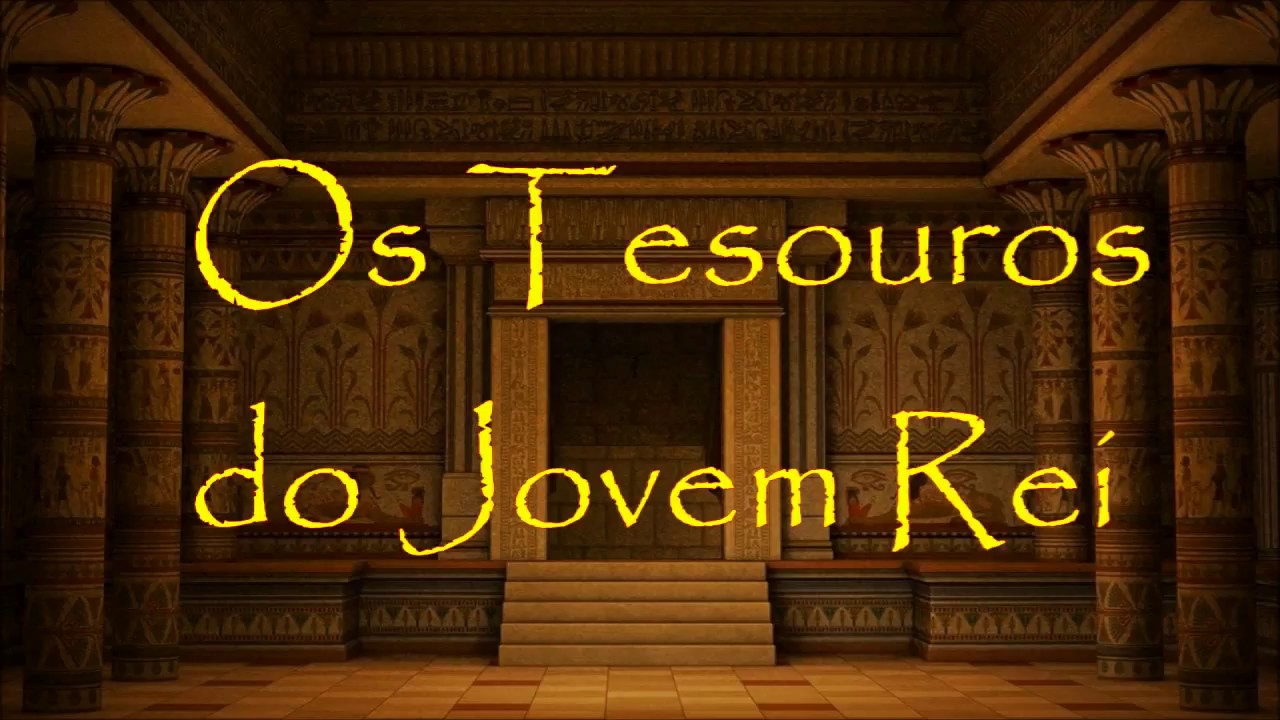 Os Tesouros do Jovem Rei Tut Ankh Amun - Tutancâmon
