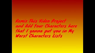 Add Yourself to My Hell Characters (100 - 0)