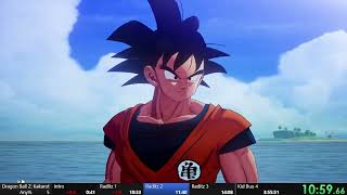 Dragon Ball Z Kakarot Any% World Record Speedrun 3:55:24 screenshot 5