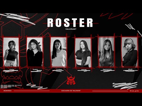 Presentación de roster VALORANT Genbu Gaming 2023
