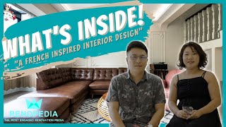 What's Inside a French inspired Interior Design Maisonette in the North of Singapore