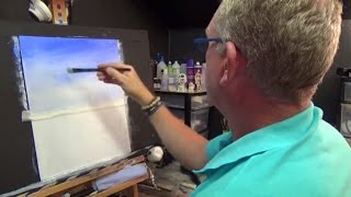Create Distance In Your acrylic Paintings  Atmospheric Perspective #1 Atmospheric Perspective Landscapes W Canvas Tutorial