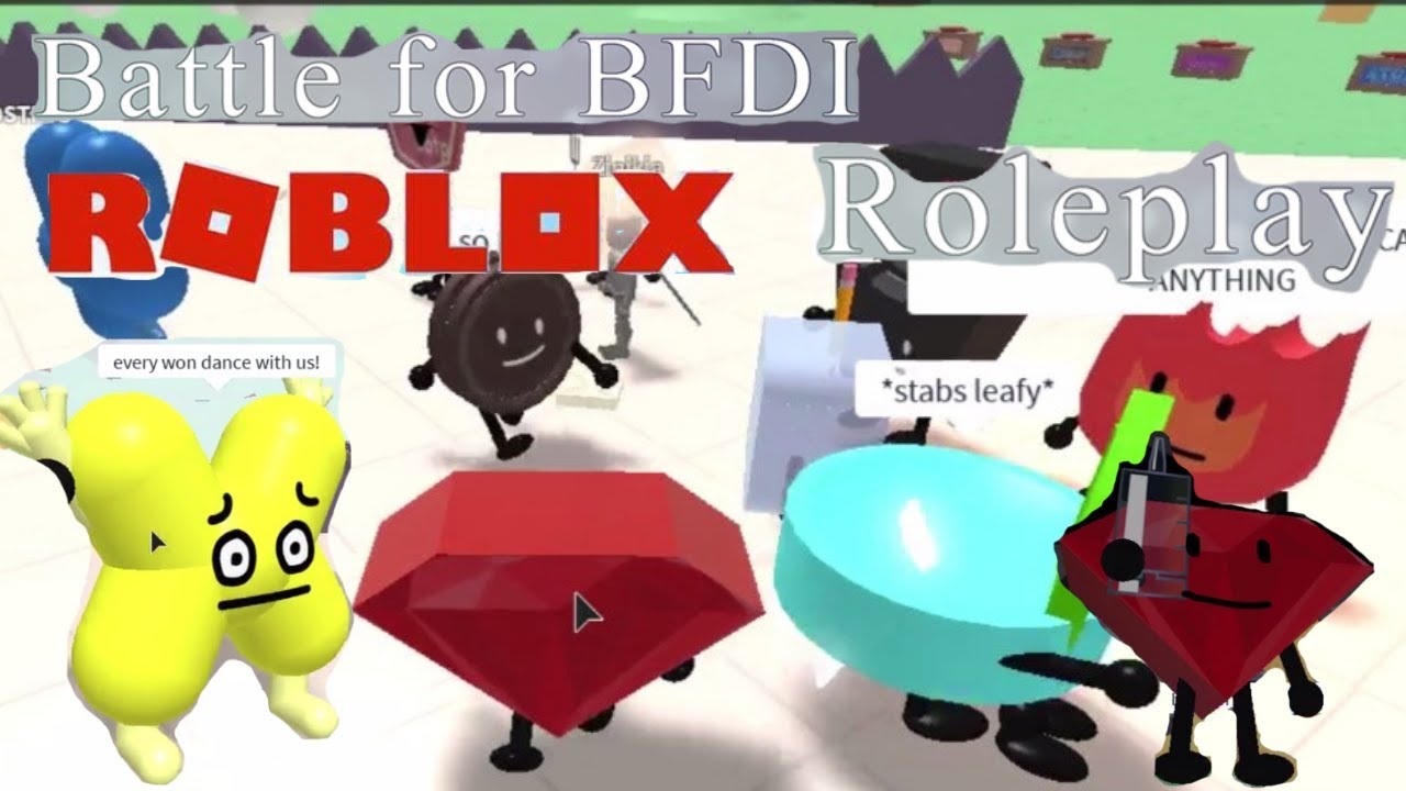 Ruby Can T Dance In Battle For Bfdi Roleplay In Roblox Part 3 Youtube - battle for bfdi roblox games