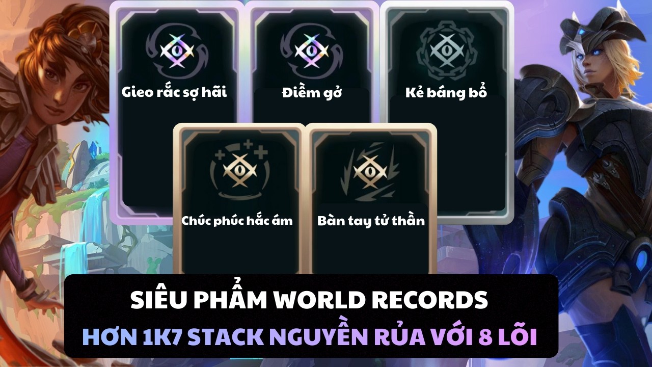 ARENA WORLD RECORDS: KỶ LỤC VÕ ĐÀI THẾ GIỚI VỚI HƠN 1K7 STACK NGUYỀN RỦA VÀ NHÂN PHẨM SIÊU ÁC QUỶ!!!