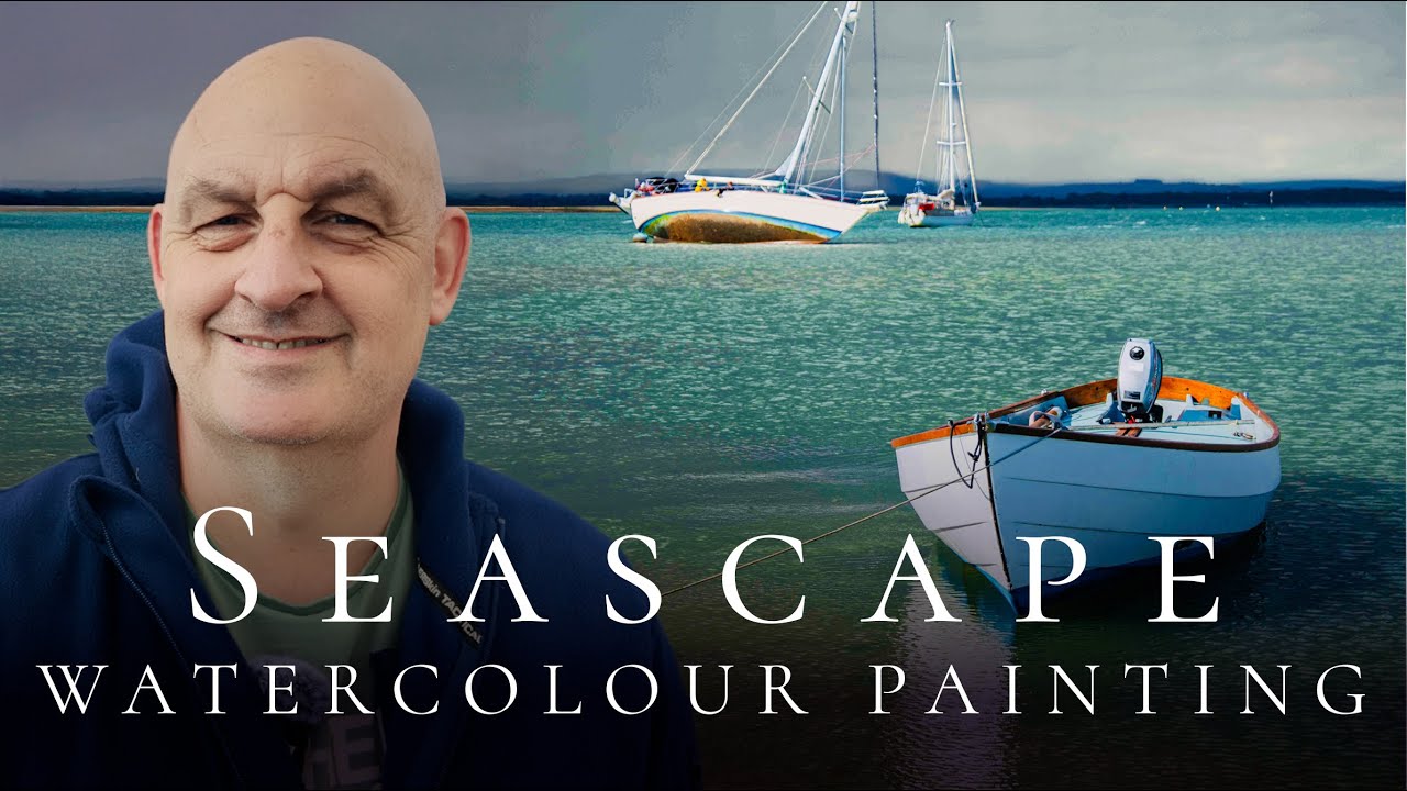 How I Painted This Boat Scene With Watercolors