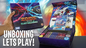 Zoids Wild: Blast Unleashed - Exclusive Unboxing & Lets Play!