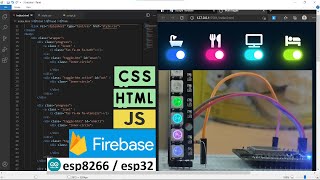 Toggle button - ESP8266/ESP32 - HTML CSS JS FireBase - Control your device from over the world! screenshot 5