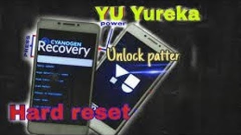 How To Hard Reset Yu Yureka  AO5510 Pattern Lock Gmail Remove In Hindi /Urdu 100% Working