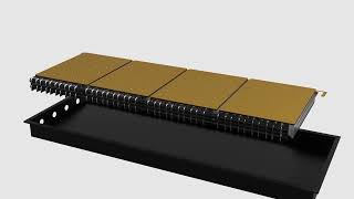 FLEXCOOLER® - integrated into a battery pack