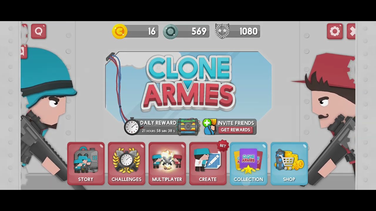 My clone army's loudout!