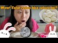 Wow!! Telur rebus bisa selucu ini?? Anak-anak pasti suka! 😍#telur #telurrebus #cetakan #egg #cute