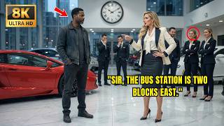CEO Mocked a Poor Black Single Dad at the Dealership — Minutes Later, She Regretted Everything