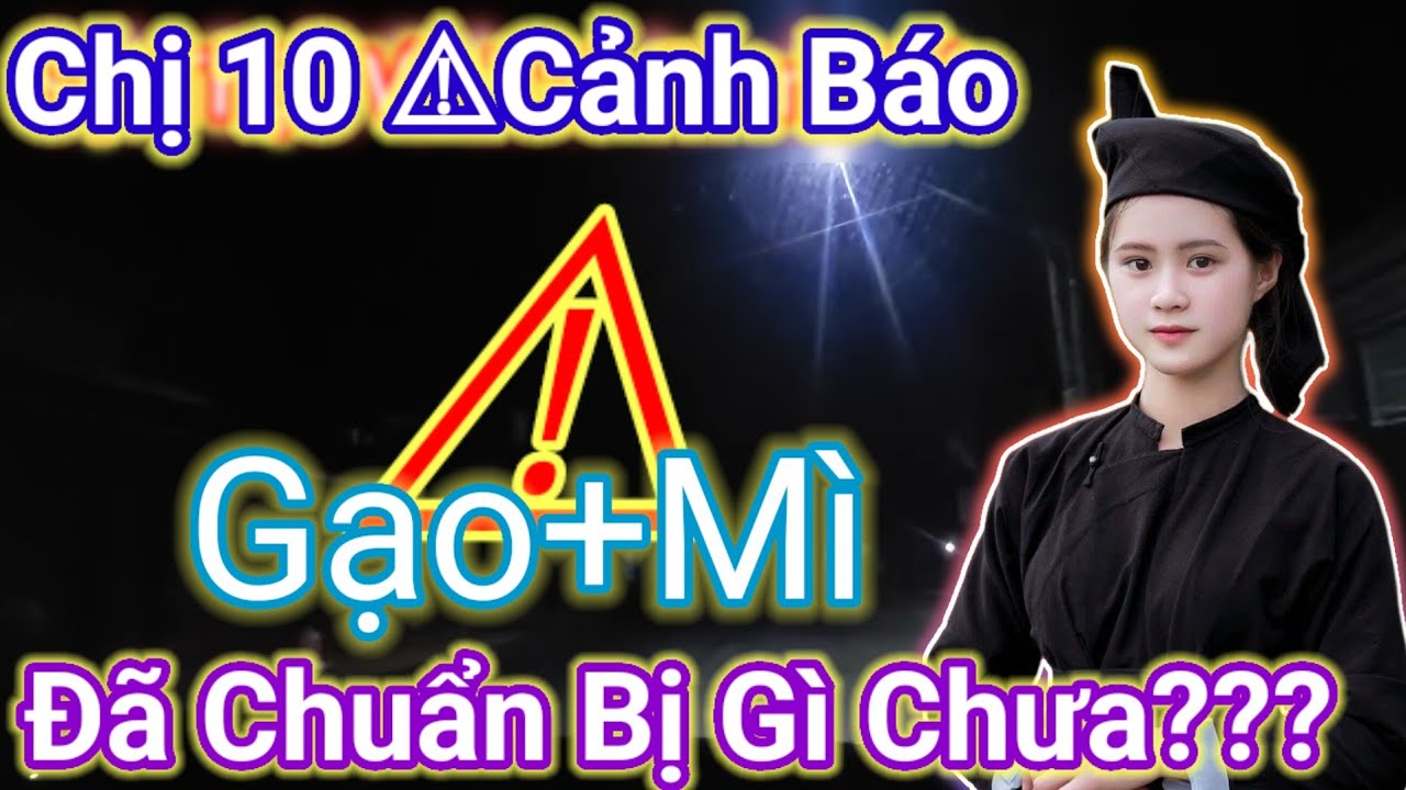 🛑Bà Con Có Mì,Nước Sạch,Gạo Chưa???