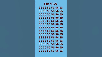 can you find 65 in 5 seconds? #wordpuzzlegame #game #mathematics #mindbendingquiz #puzzle