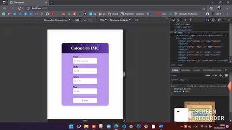 Interface cálculo do IMC - JAVA